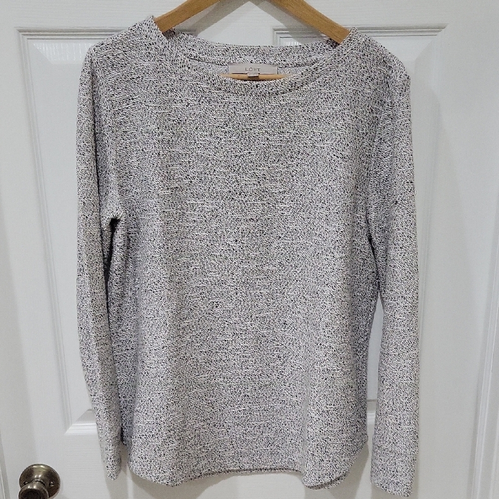LOFT Monochrome Knit Top